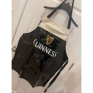 Guinness apron vinyl NWOT